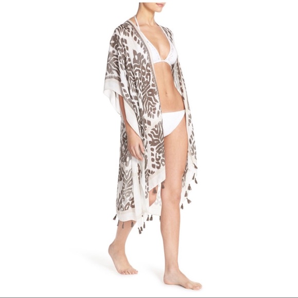 Nordstrom Fringed Swim Coverup - Picture 3 of 6